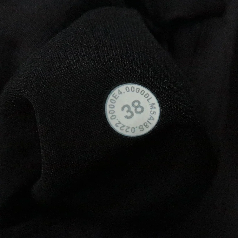lululemon Pants Mens 38x31 Black Commission Golf Straight Zip Pocket